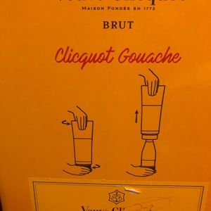 veuve clicquot clicquot gouache